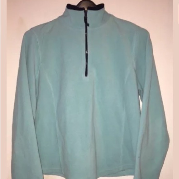 St. John's Bay Tops - St John's Bay Polar Fleece Pull Over Half Zip Top